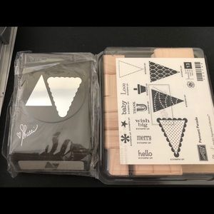 Stampin’ Up! Unused Pennant Parade Stamp and Punch